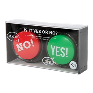 Yes &amp; No Buzzers (Set of 2)