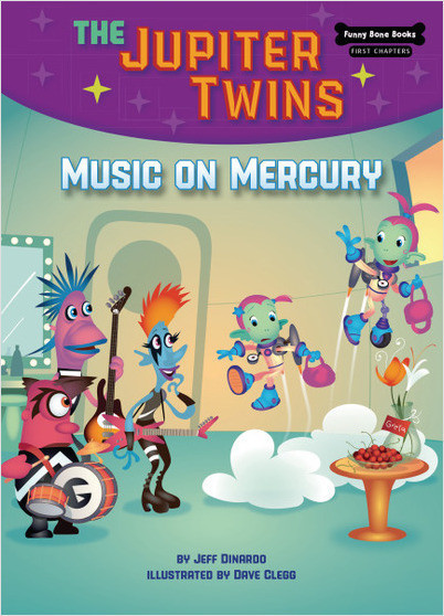 Music on Mercury (Funny Bone Books First Chapters — The Jupiter Twins, Book 7)