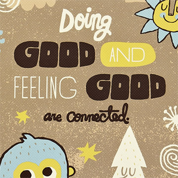 Write Now Journal: Doing Good And Feeling Good Are Connected