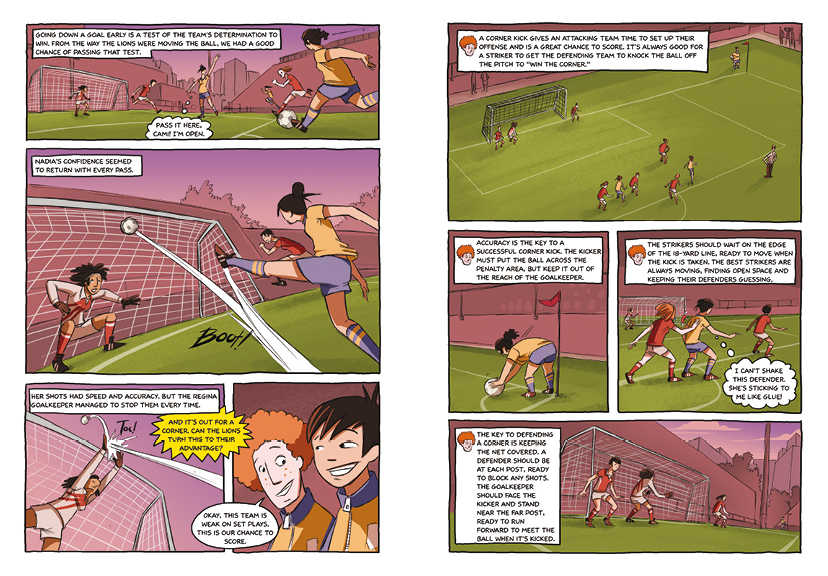 Soccer Sabotage (Graphic Guides) - internal 1